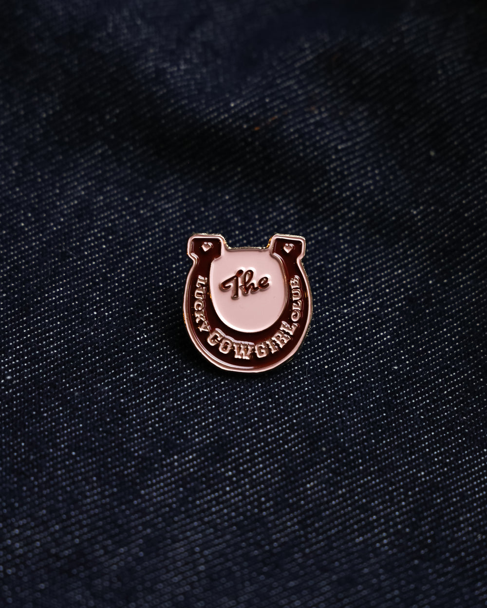 Lucky Horseshoe Enamel Pin