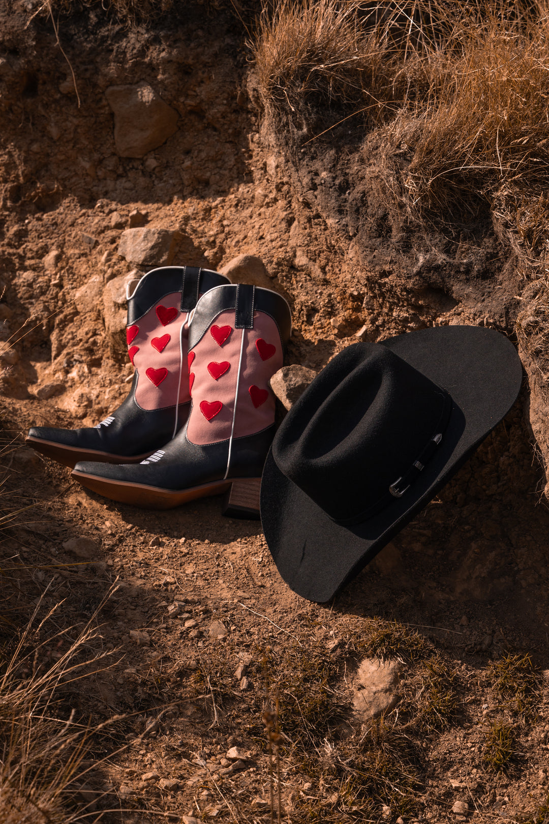 The Lone Star - Cowboy Hat - Black