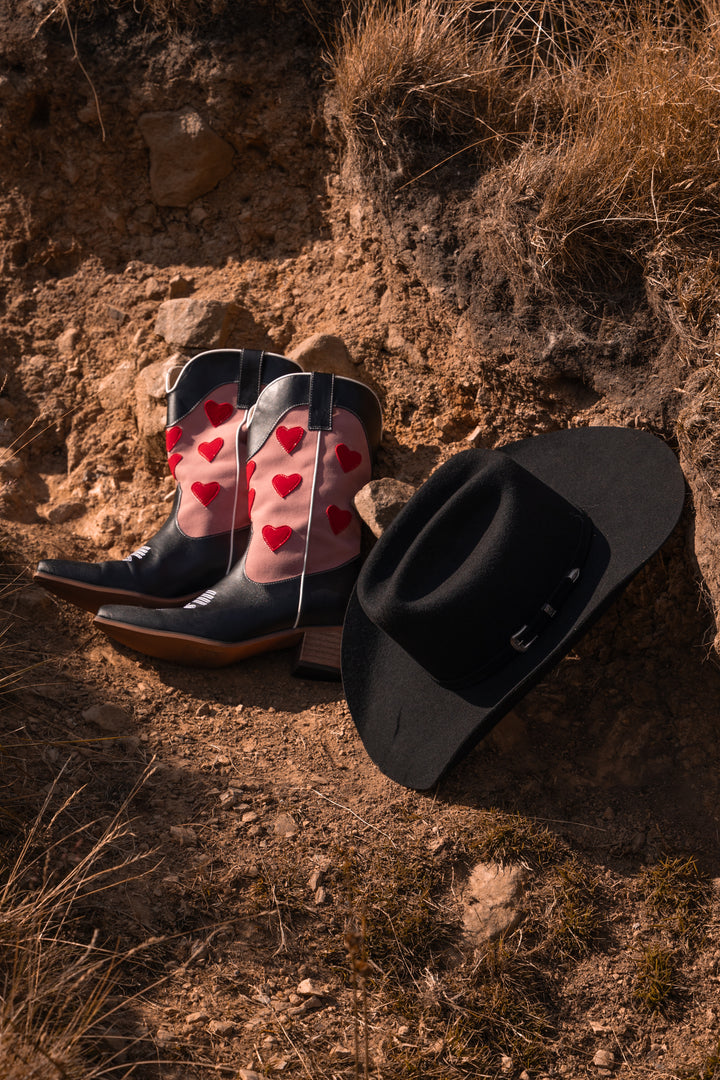The Lone Star - Cowboy Hat - Black