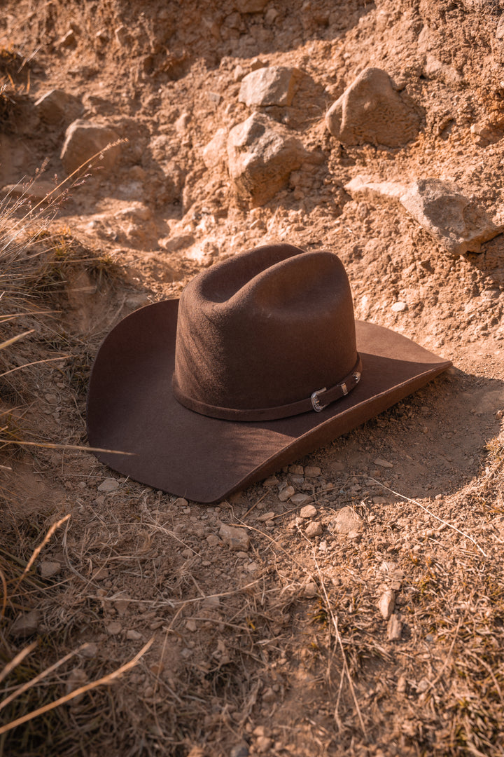The Lone Star - Cowboy Hat - Brown